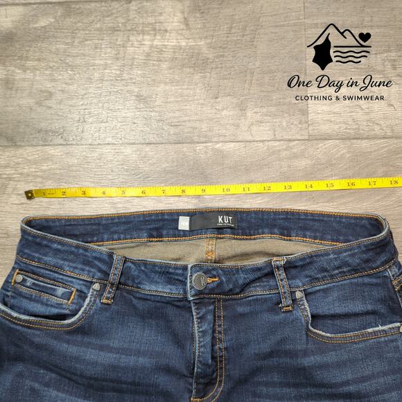 Kut from the Kloth Plus Size Skinny Ankle Jeans Size 16W - Picture 3 of 6